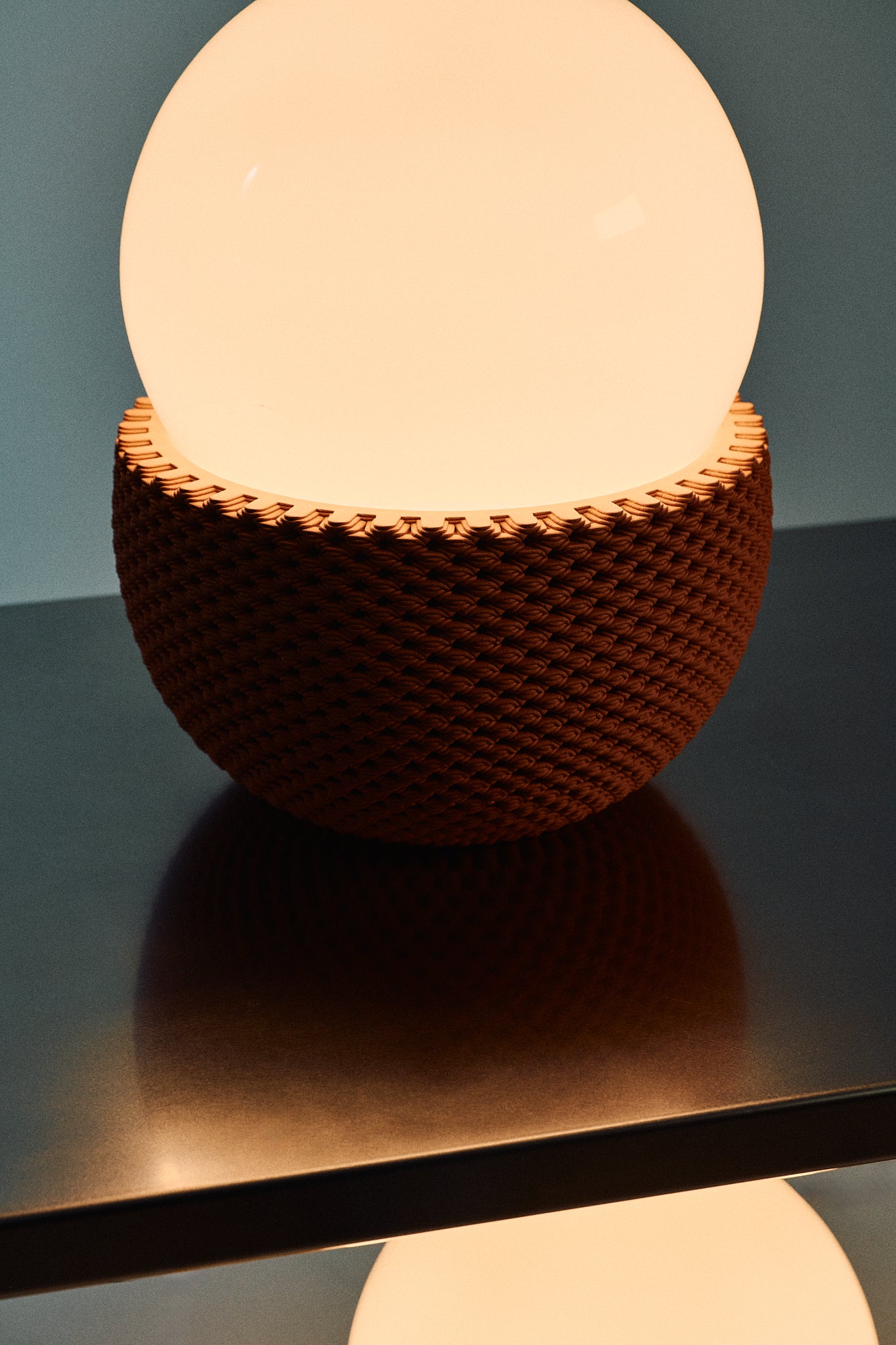 LYCHEE LAMP TERRACOTTA