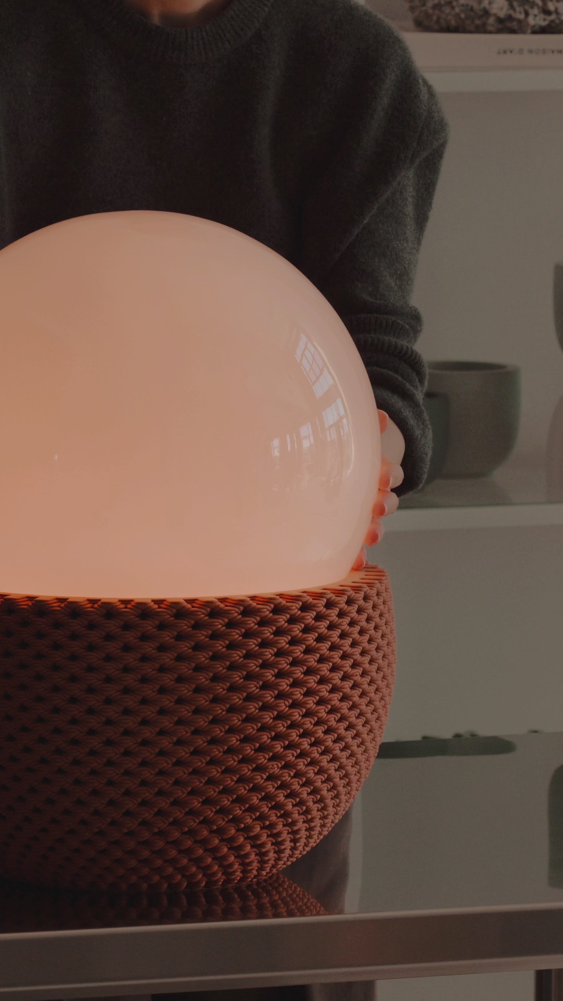 LYCHEE LAMP | TERRACOTTA